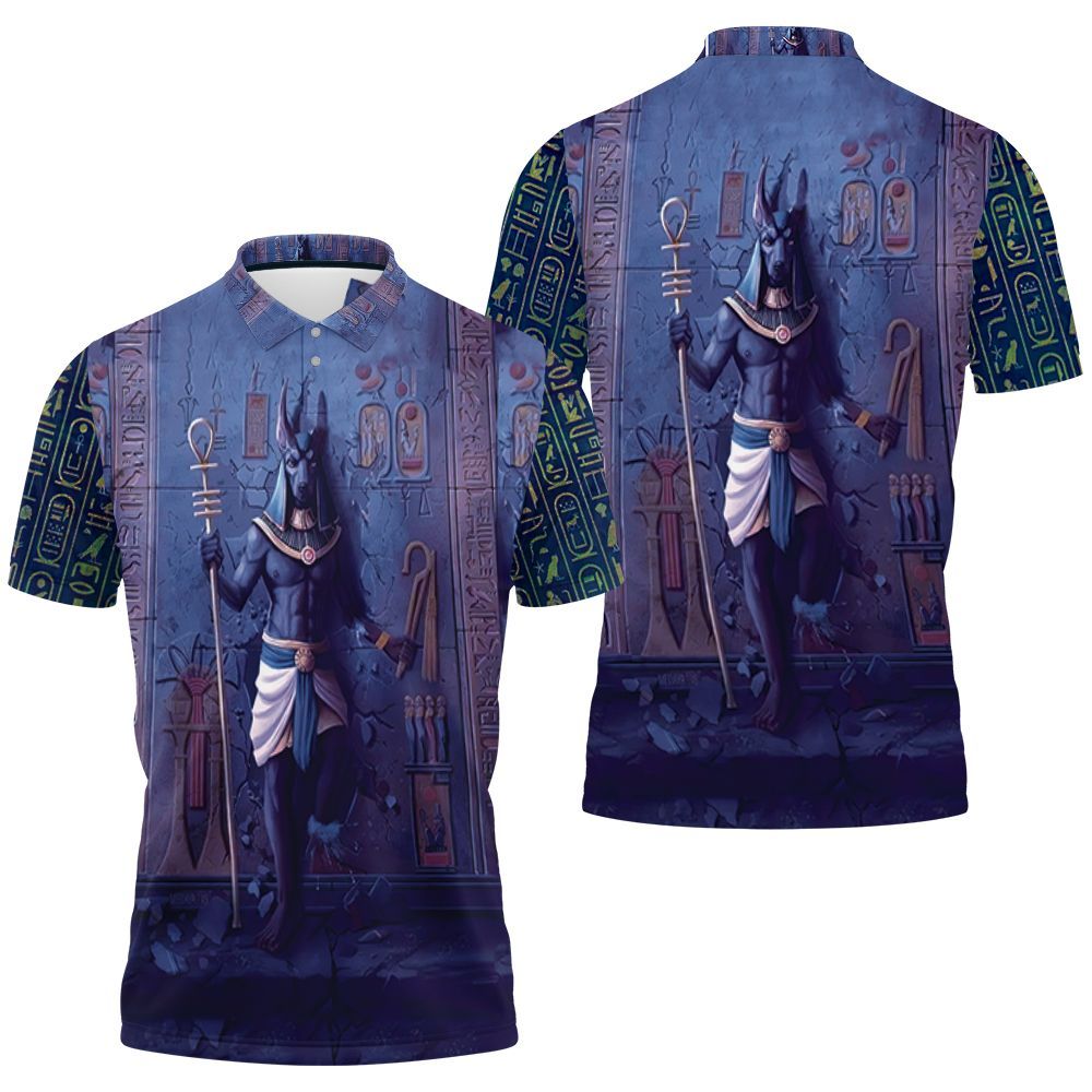 Anubis Egypt Pharaoh 3d Shirt 3d Jersey Polo Shirt All Over Print Shirt 3d T-shirt