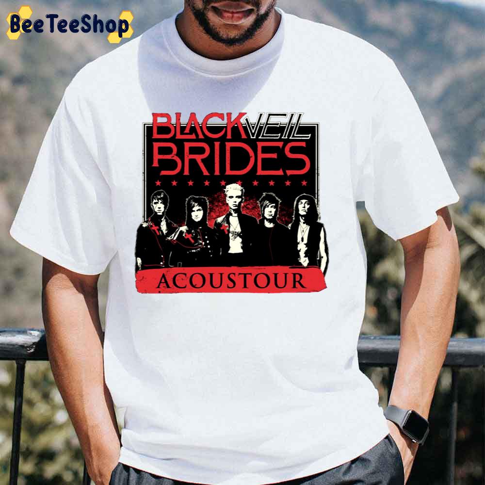 Art Acoustour Rock Black Veil Brides Band Unisex T-Shirt