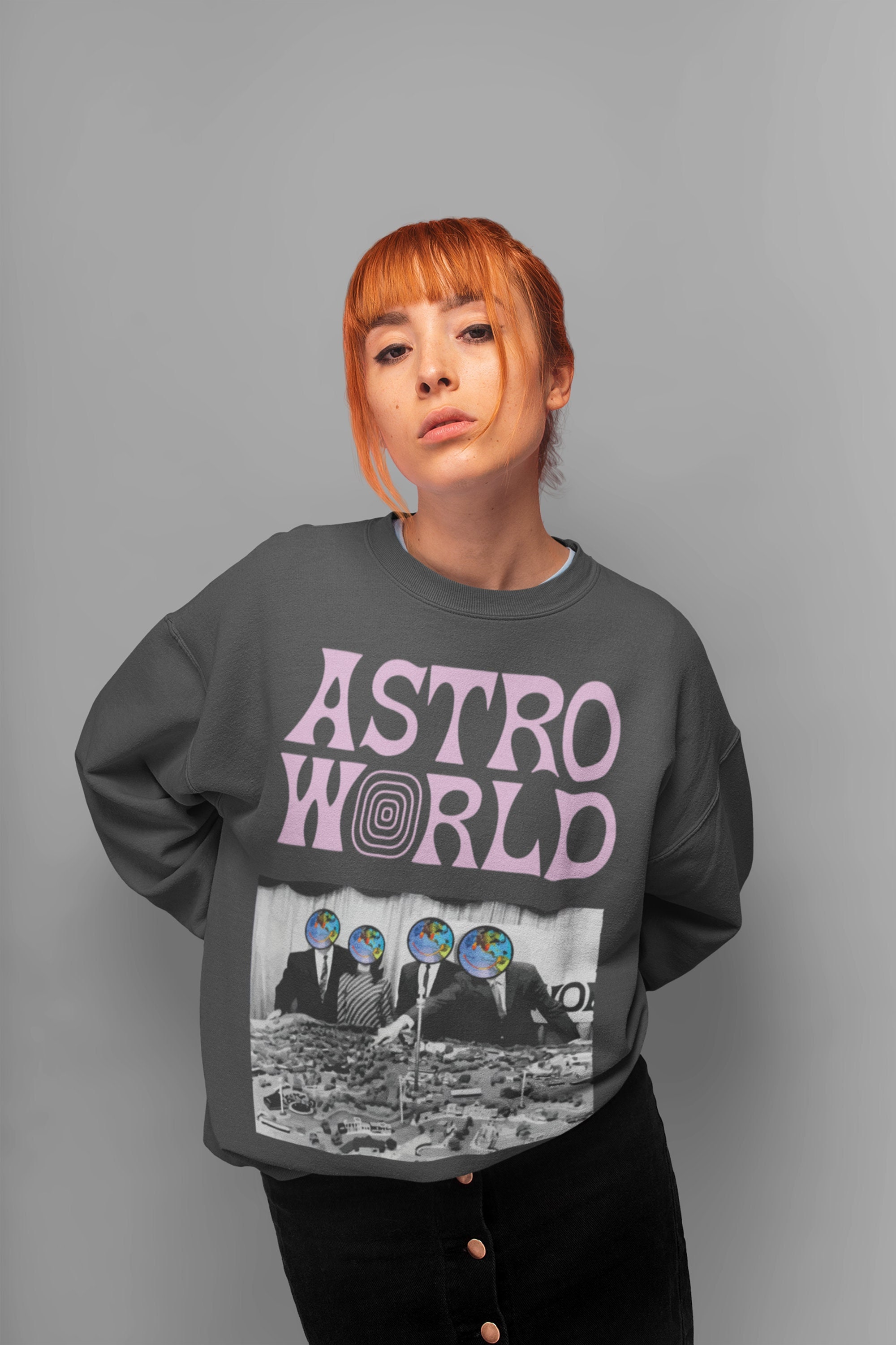 Art Astro World Unisex Sweatshirt