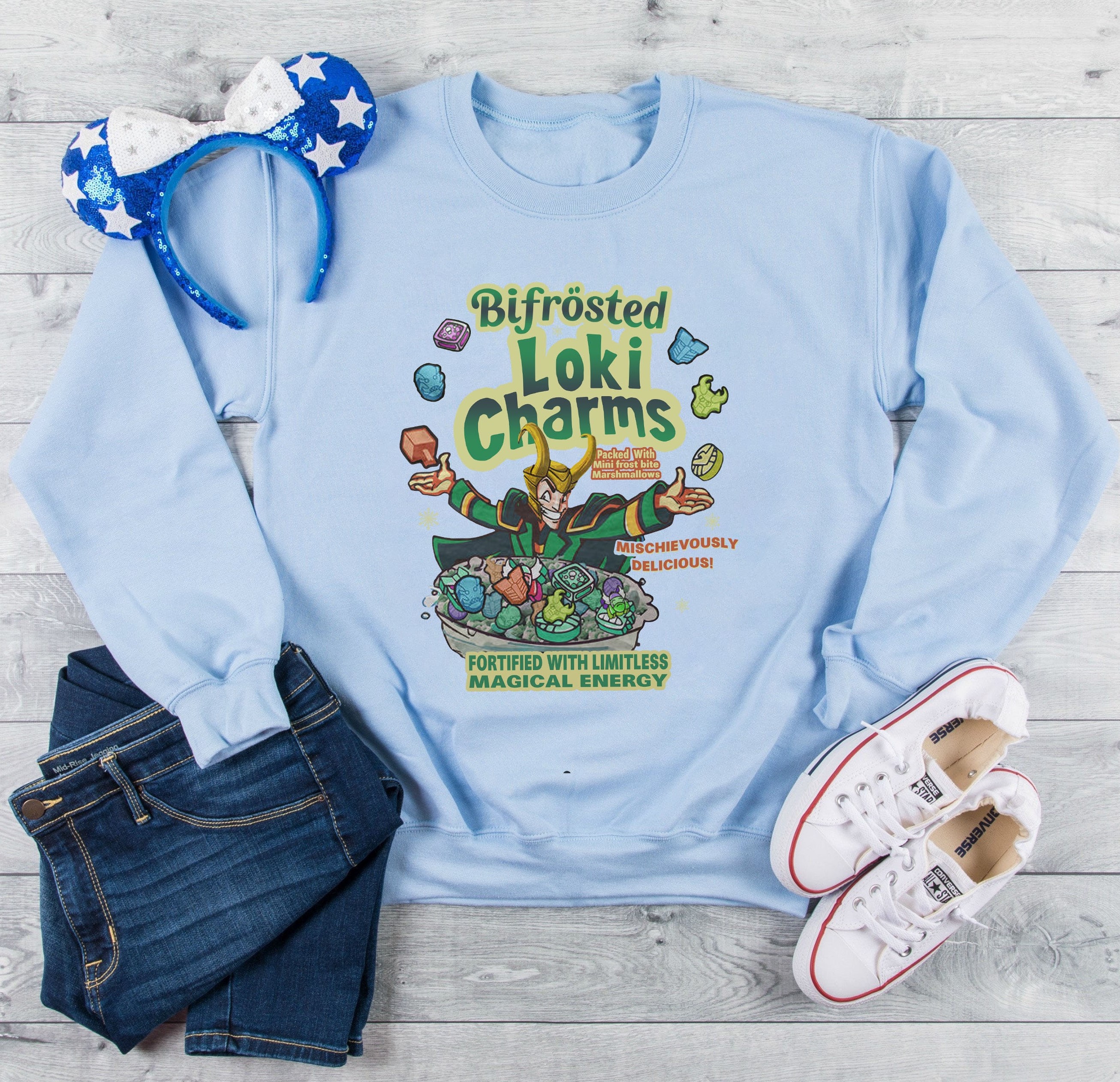 Art Bifroted Loki Charms Unisex Sweatshirt