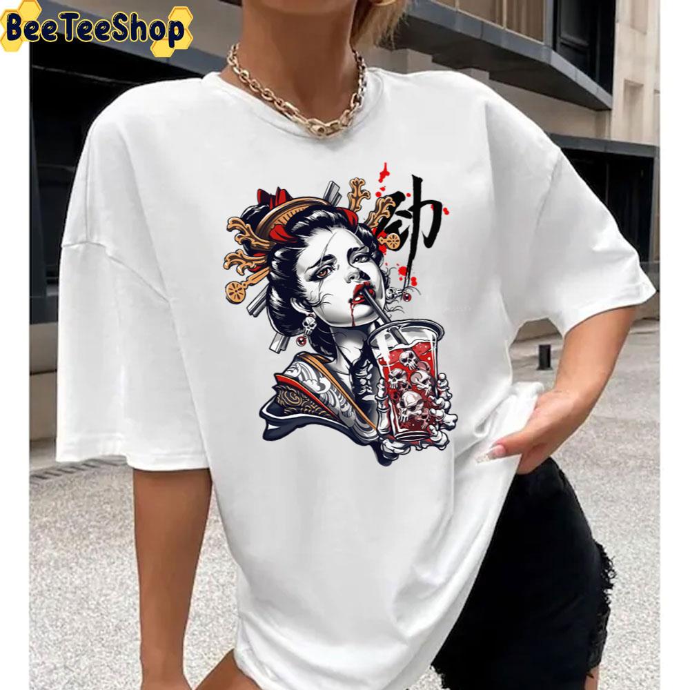 T shirt BDSM Geisha Japanese Japan Pop Art Girl Warhol Lichtenstein Pop  Culture Pinup Pin up Female - AliExpress