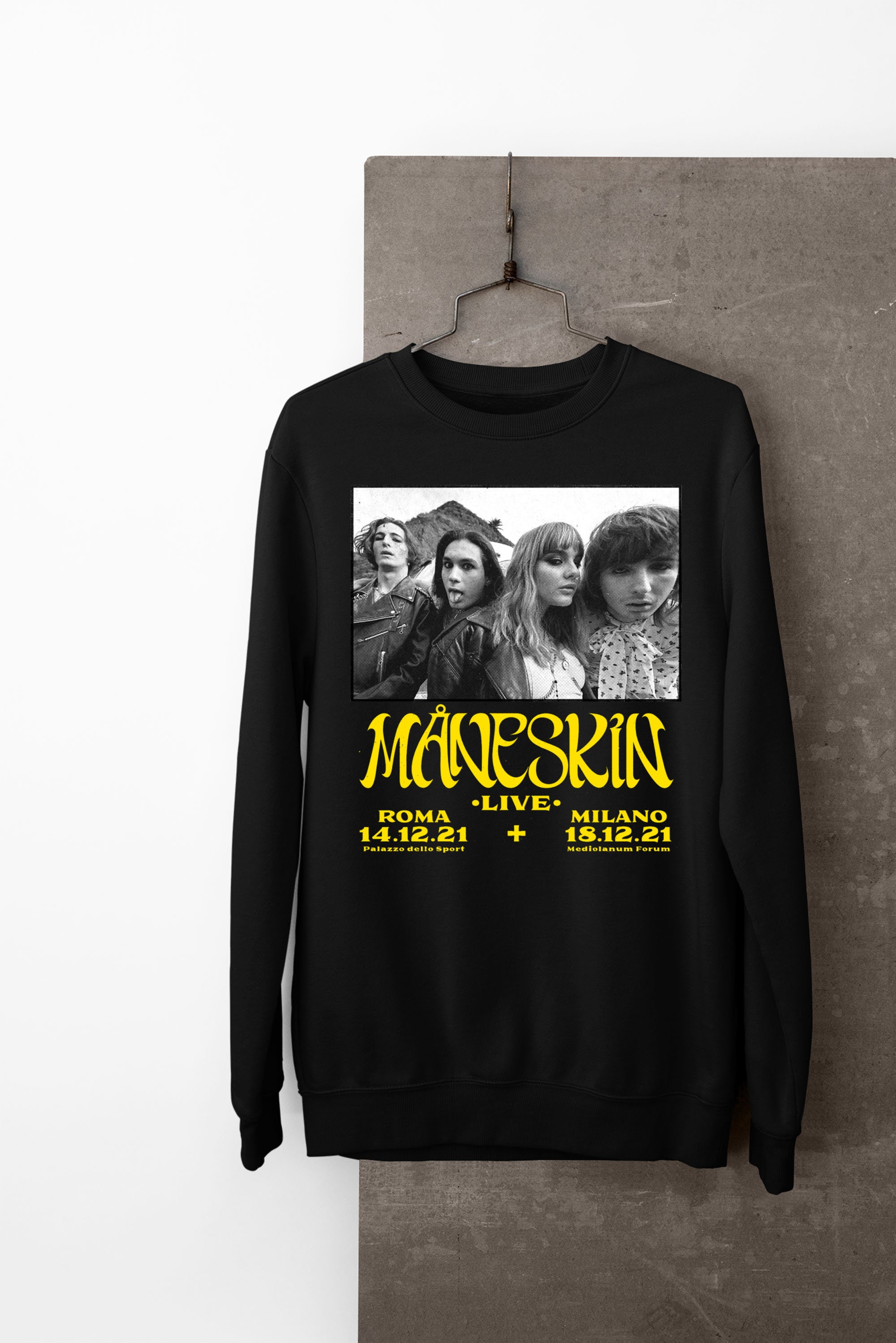 Art Maneskin Live Tour Unisex Sweatshirt