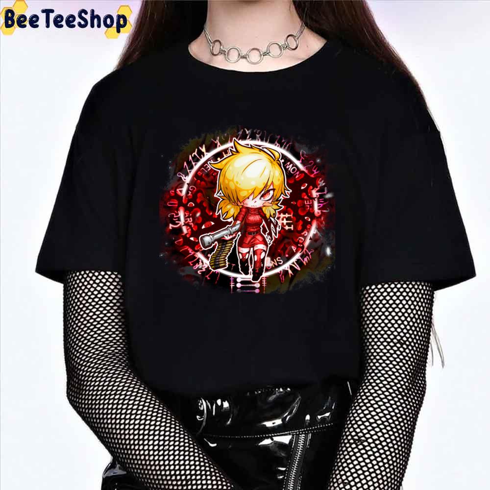 Art Vampire Gun Girl Unisex T-Shirt