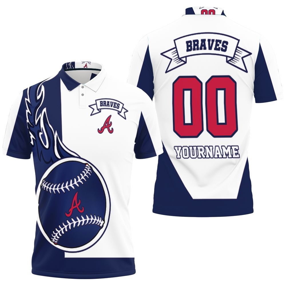 Atlanta Braves 3d Personalized Polo Shirt All Over Print Shirt 3d T-shirt