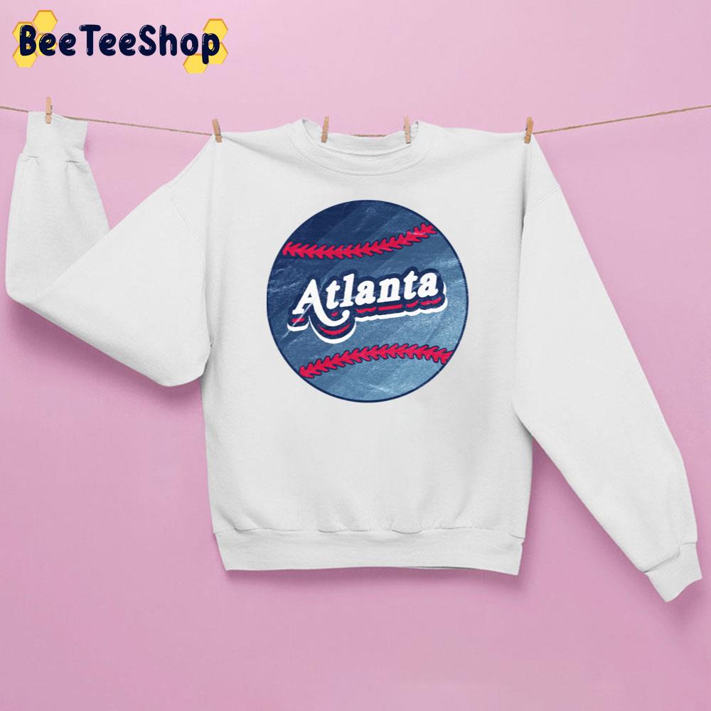 Atlanta Braves Retro Baseball Unisex Sweatshirt