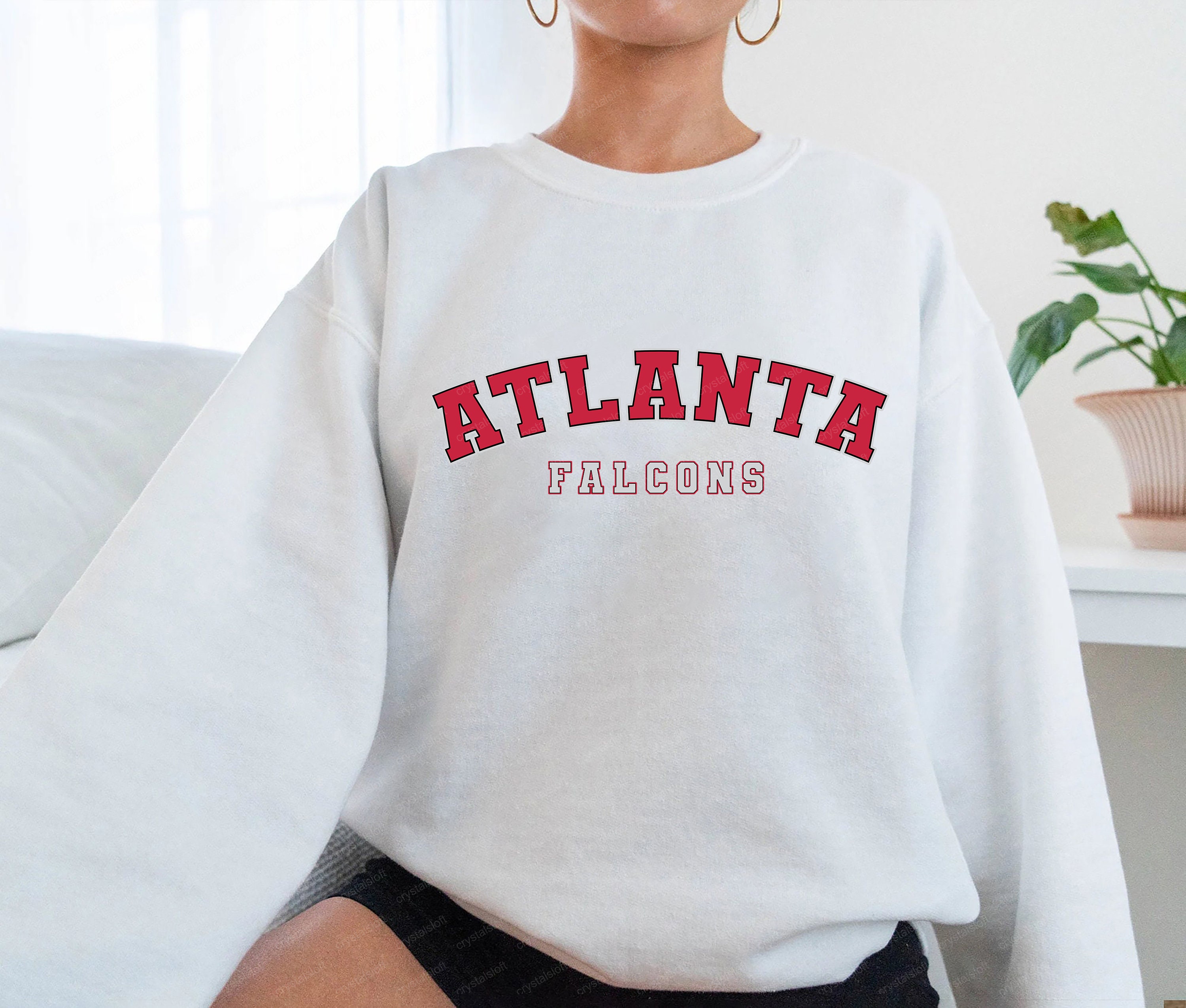 Atlanta Falcons Football Team Vintage Art Unisex Sweatshirt