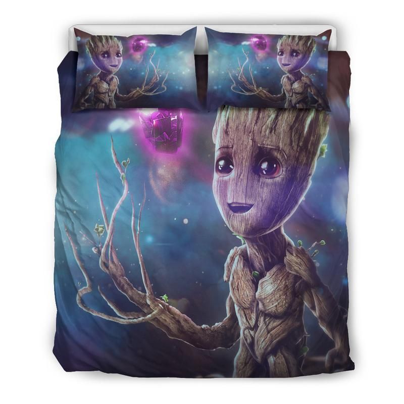 Baby Groot Bedding Set (&ampAmp Pillowcases)