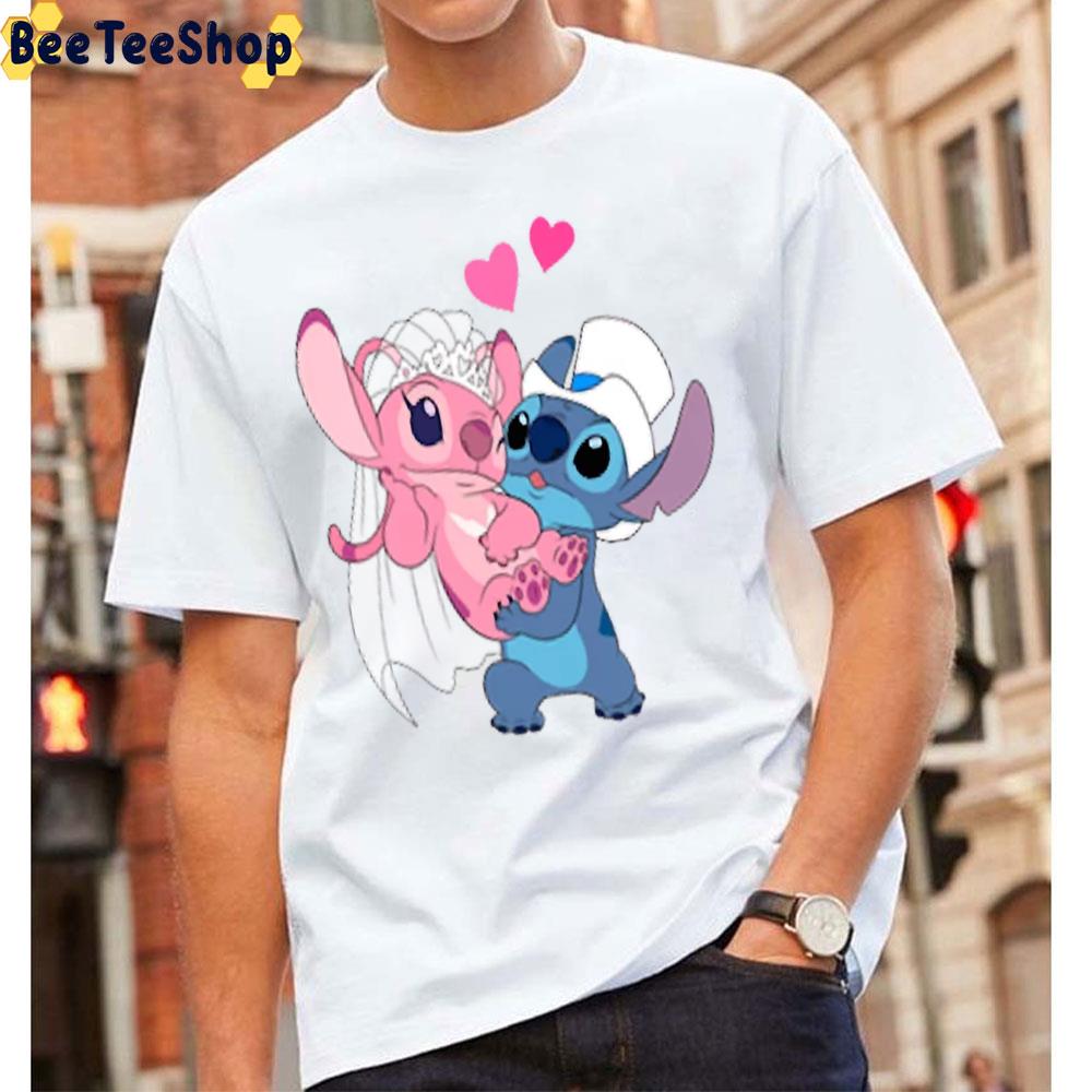 Baby Stitch Get Married Unisex T-Shirt