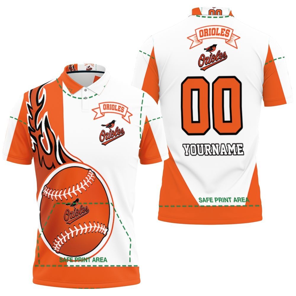 Baltimore Orioles 3d Personalized Polo Shirt All Over Print Shirt 3d T-shirt