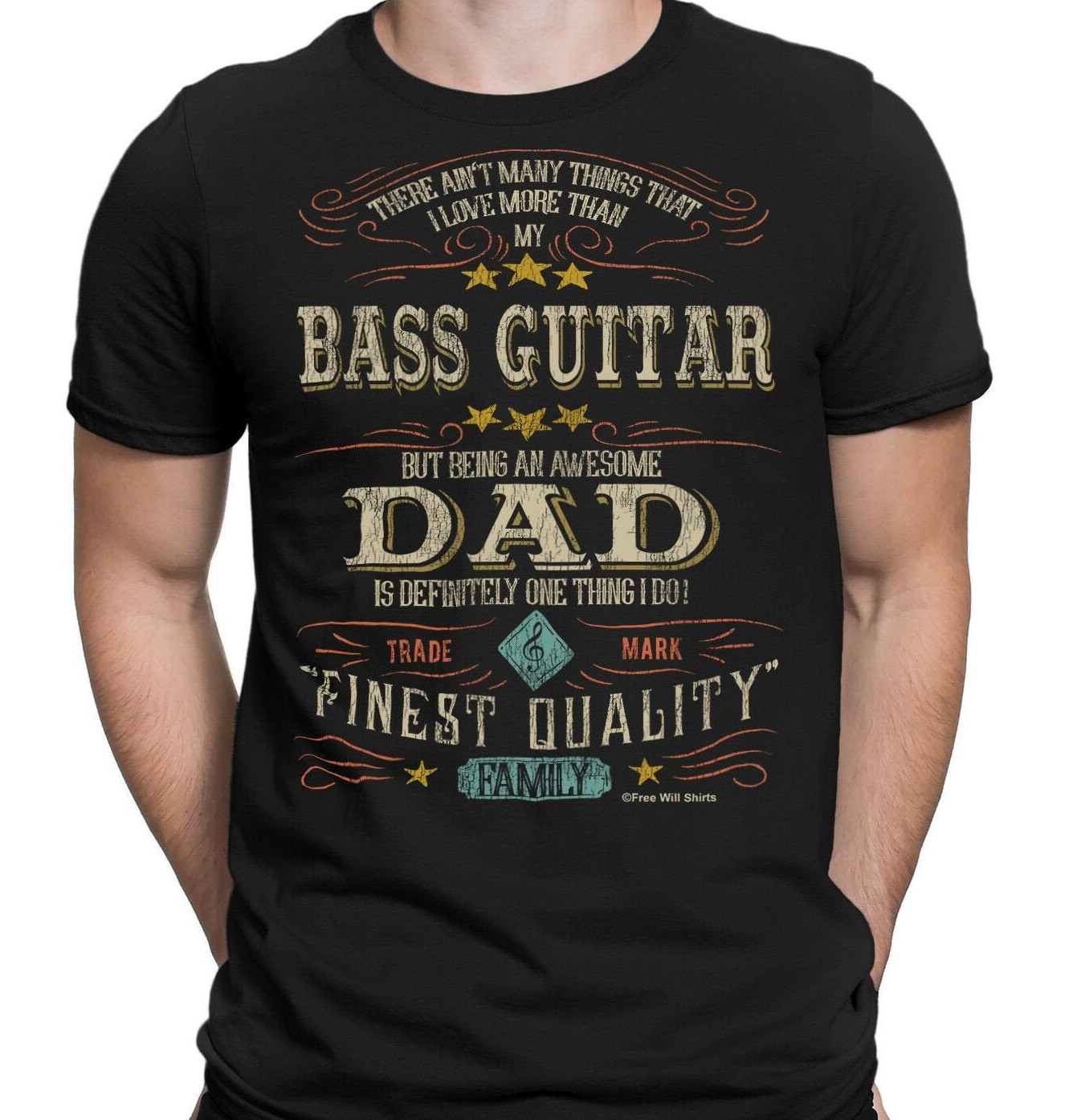 Bass Guitar But Being An Awesome Dad Is Definitely One Thing I Dofather’s Day Unisex Shirt