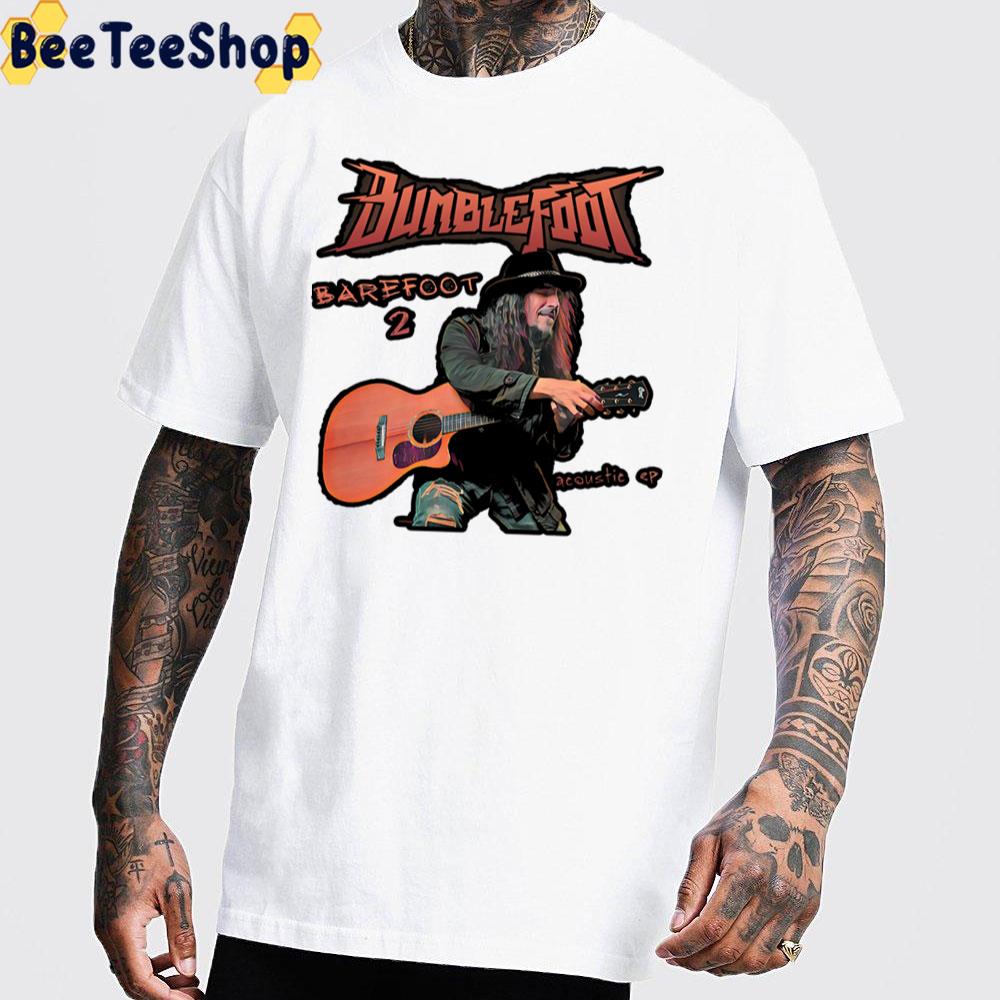 Beautiful Model Bunblefoot Barefood Guitaris Retro Vintage Unisex T-Shirt