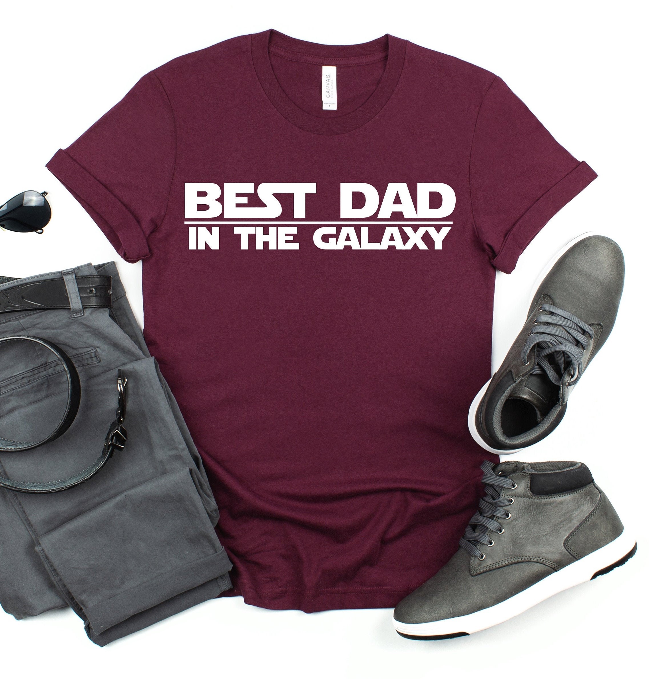 Best Dad In The Galaxy Happy Father’s Day Unisex T-Shirt