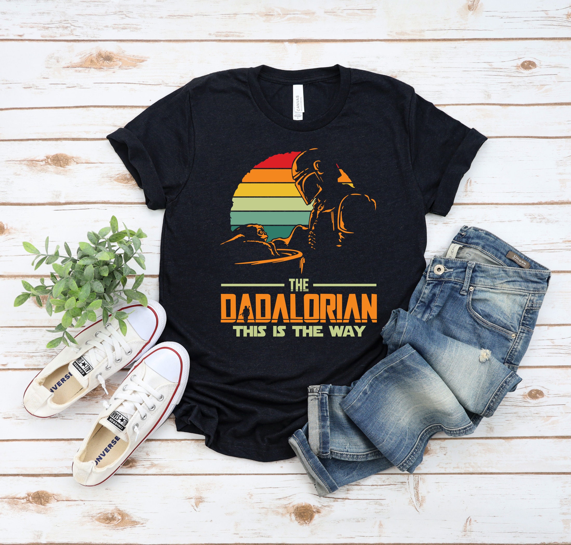 Best Dad The Dadalorian This Is The Way Dada Father’s Day Unisex T-Shirt