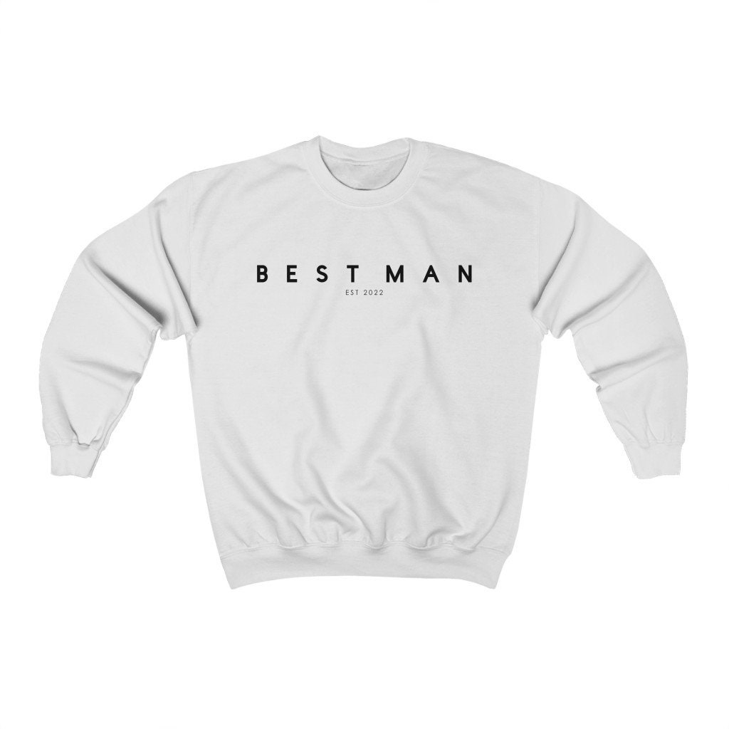 Best Man Est 2022 Unisex Sweatshirt