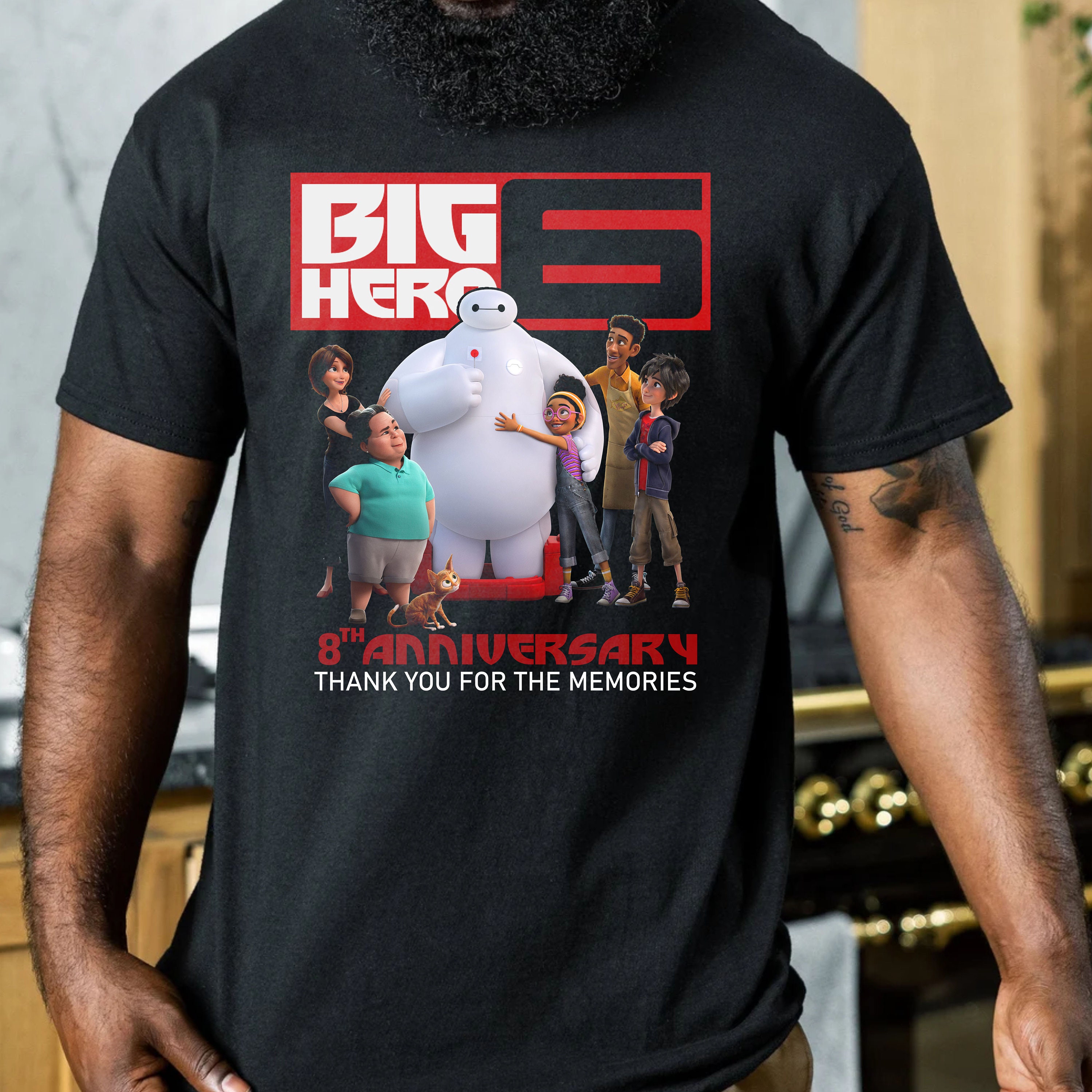 Big Hero 8th Years Thank For The Memories Unisex T-Shirt