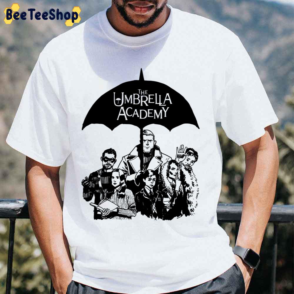 Black Art Characters The Umbrella Academy Season 3 Movie Unisex T-Shirt