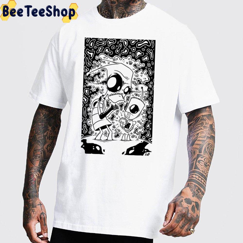 Black Art Invader Zim Unisex T-Shirt