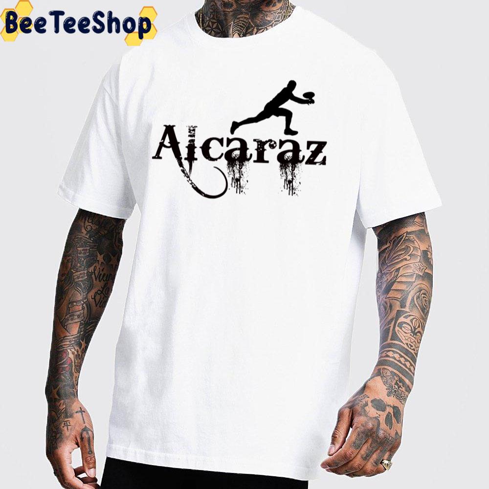 Black Design Carlos Alcaraz Tennis Unisex T-Shirt