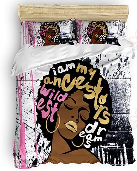 Black Girl Bedding Set