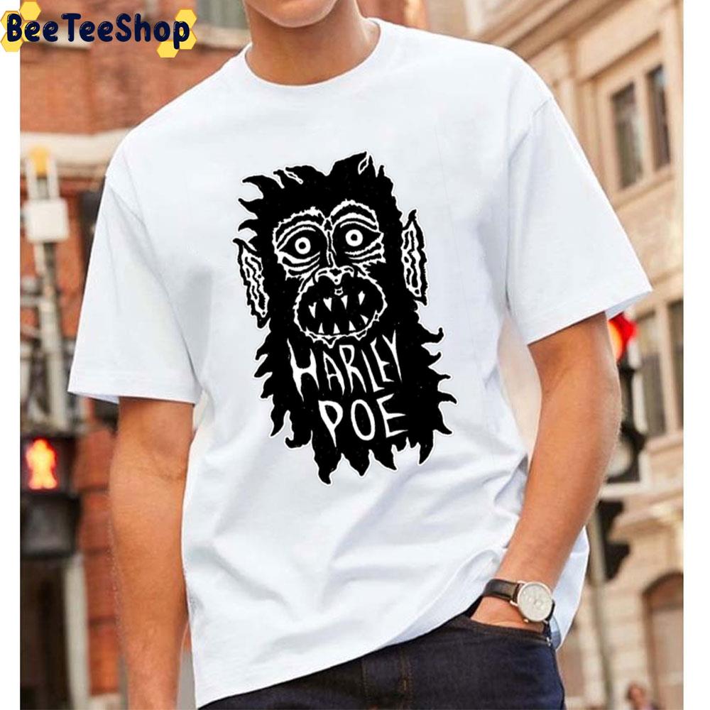 Black Logo Harley Poe Band Unisex T-Shirt