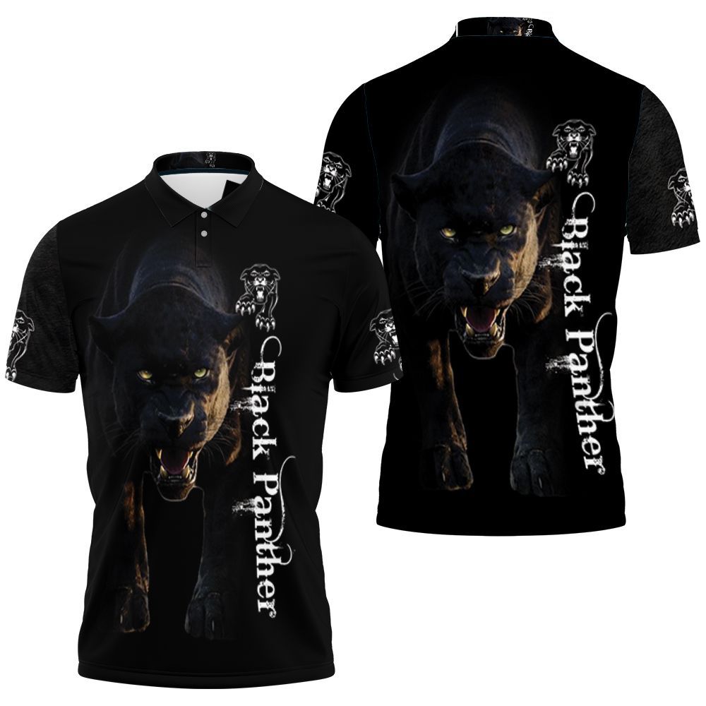 Black Panther Alled 3d Jersey Polo Shirt All Over Print Shirt 3d T-shirt