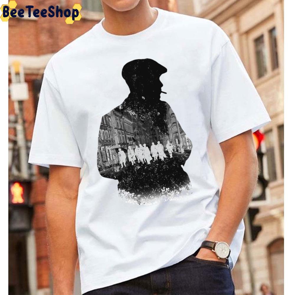 Black White Art Peaky Blinders Unisex T-Shirt