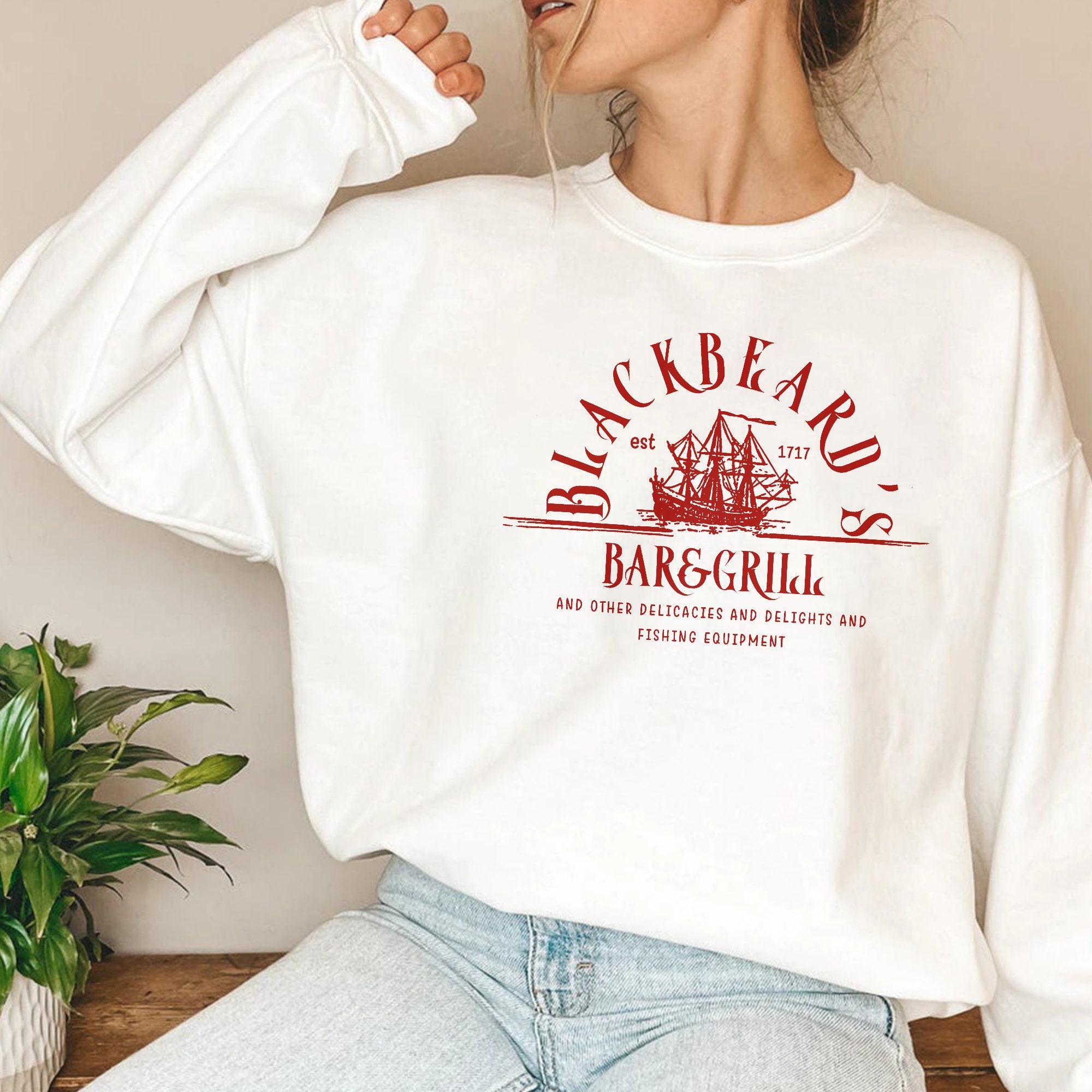 Blackbeard’s Bar And Grill Unisex Sweatshirt