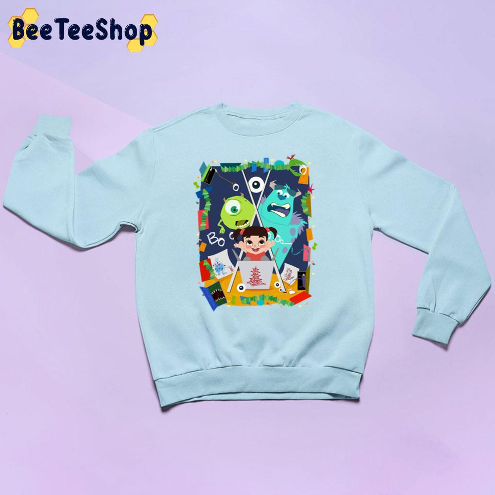 Boo Monsters Inc Unisex Sweatshirt