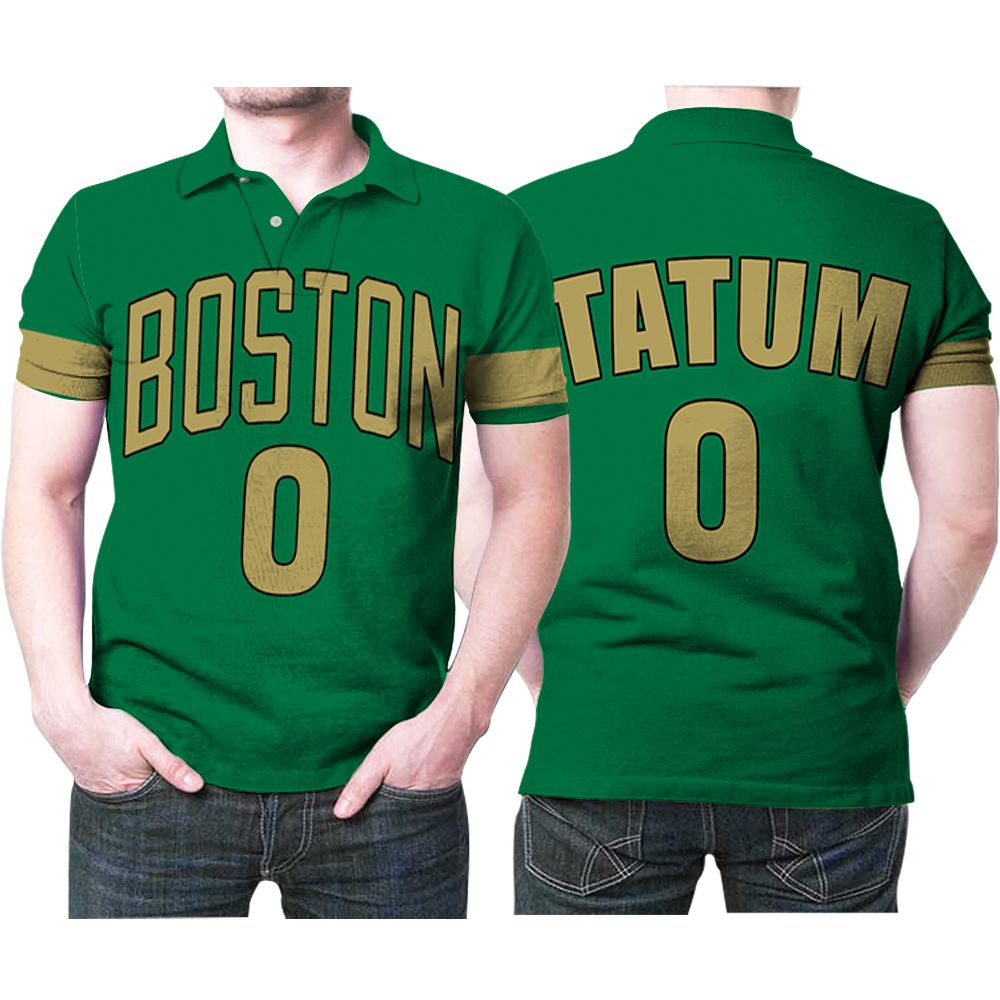 Boston Celtics Jayson Tatum 0 Great Player Nba Basketball Team Jersey Style Gift For Celtics Fans Polo Shirt All Over Print Shirt 3d T-shirt