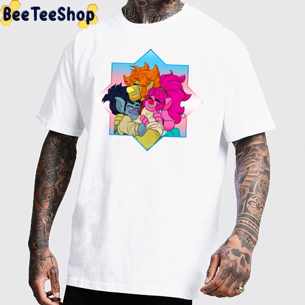 Brick Poppy Sweet Hug Trolls Movie Unisex T-Shirt