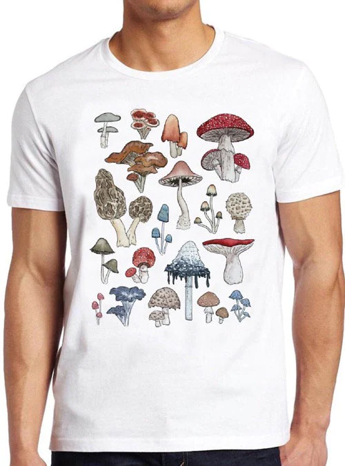 British Wild Mushrooms Vintage394 Unisex T-Shirt