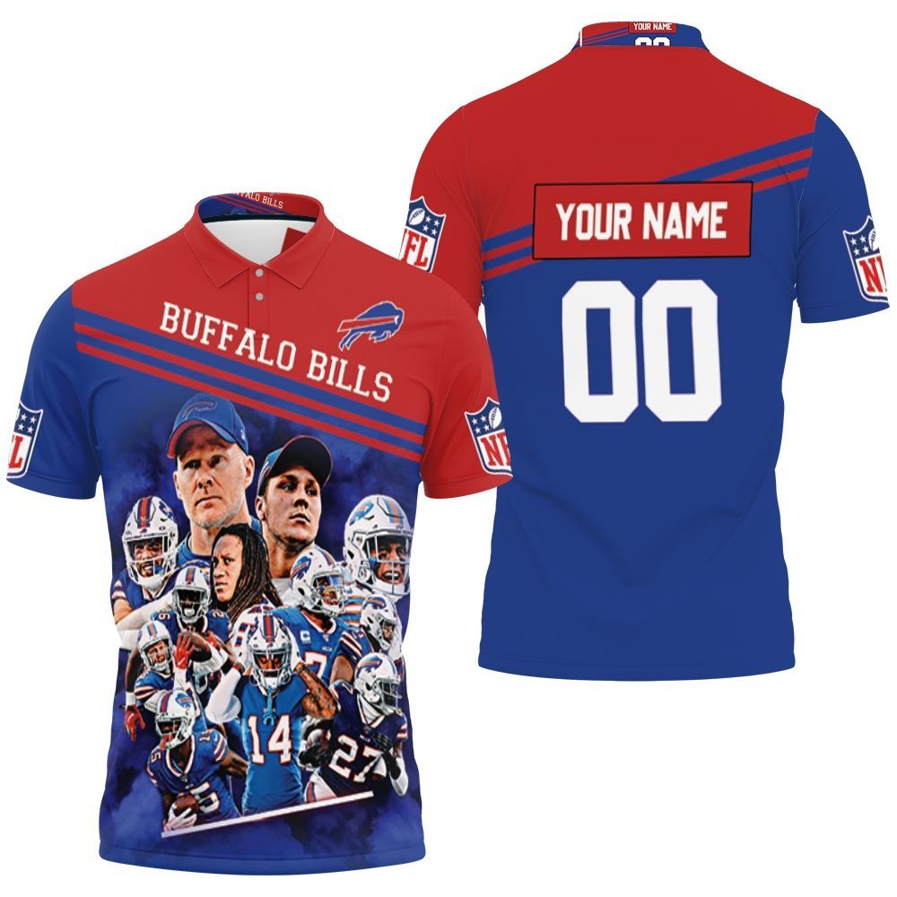 Buffalo Bills Afc 2020 East Division Champions Personalized Polo Shirt  All Over Print Shirt 3d T-shirt
