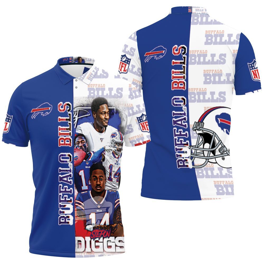 Buffalo Bills Afc East 2020 Stefon Diggs Polo Shirt All Over Print Shirt 3d T-shirt