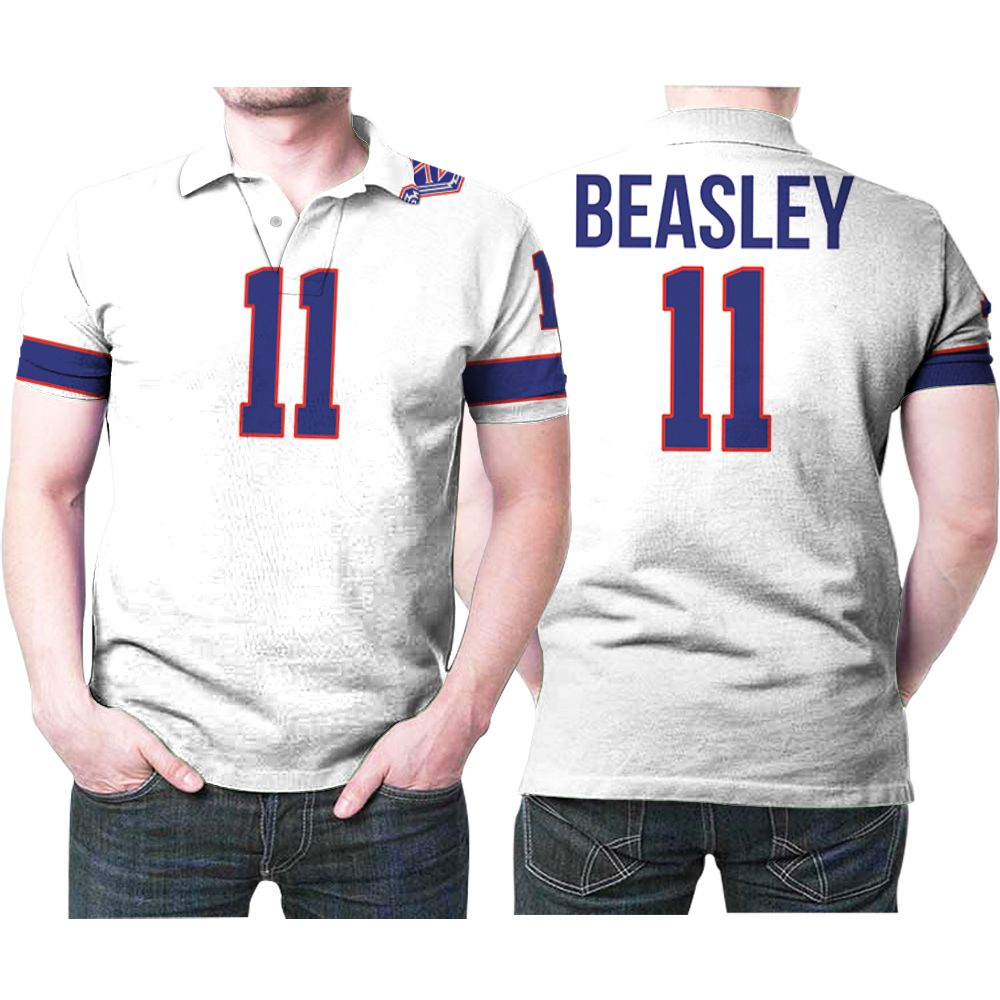 Buffalo Bills Cole Beasley #11 Great Player Nfl American Football Team White Vintage 3d Designed Allover Gift For Bills Fans Polo Shirt