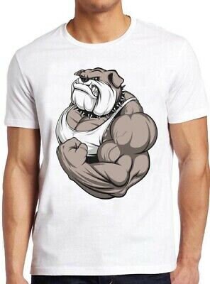 Bulldog Gym Art Unisex T-Shirt