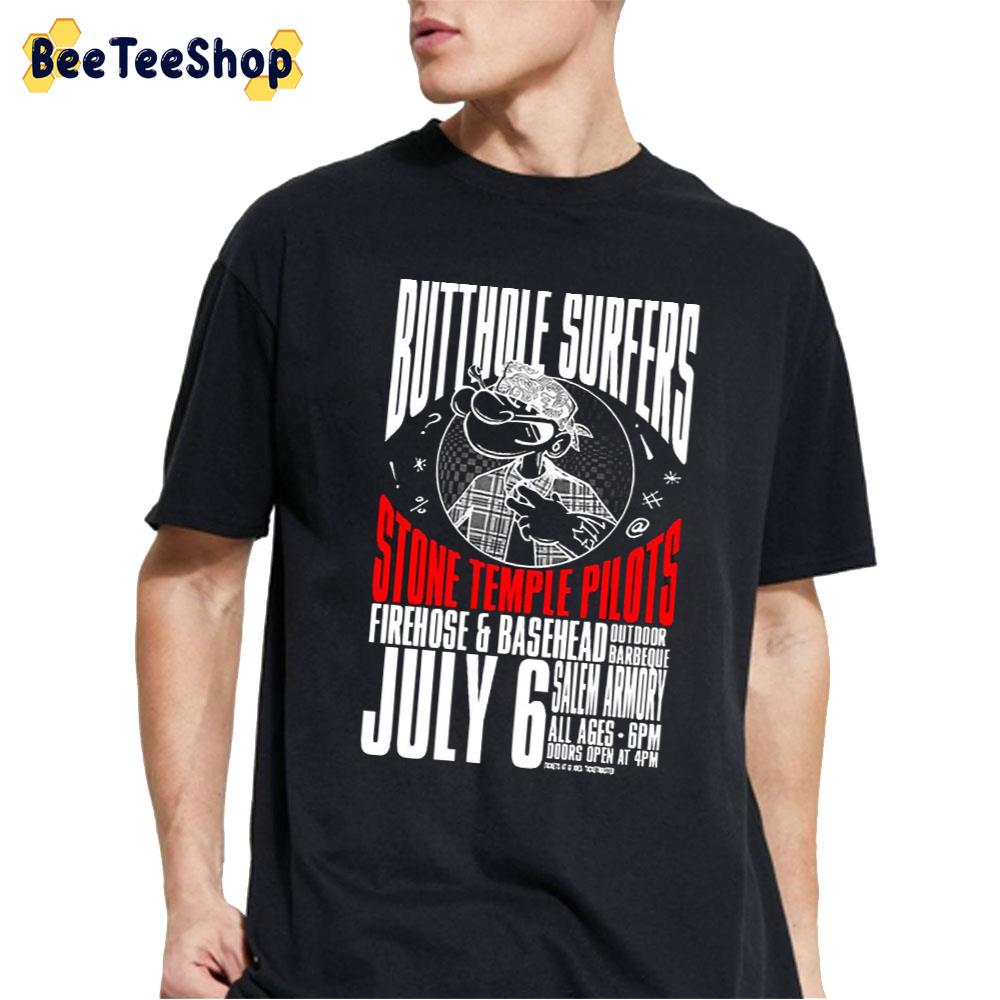 Butthole Surfers Stone Temple Pilots Band Unisex T-Shirt