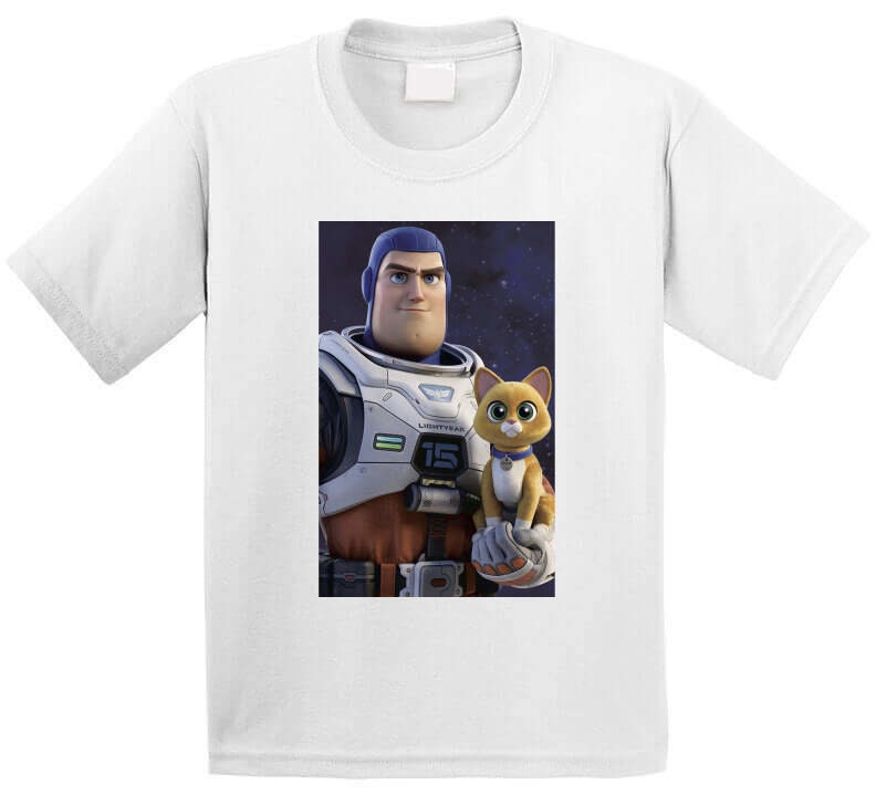 Buzz Lightyear New Movie Cat Robot Sox Astronaut Space Toy Story Sequel Pixar Film 2022 Unisex T-Shirt