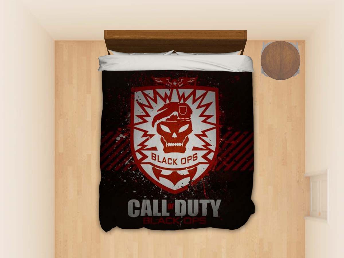 Call Of Duty Black Ops Custom Bedding Set (&ampAmp Pillowcases)