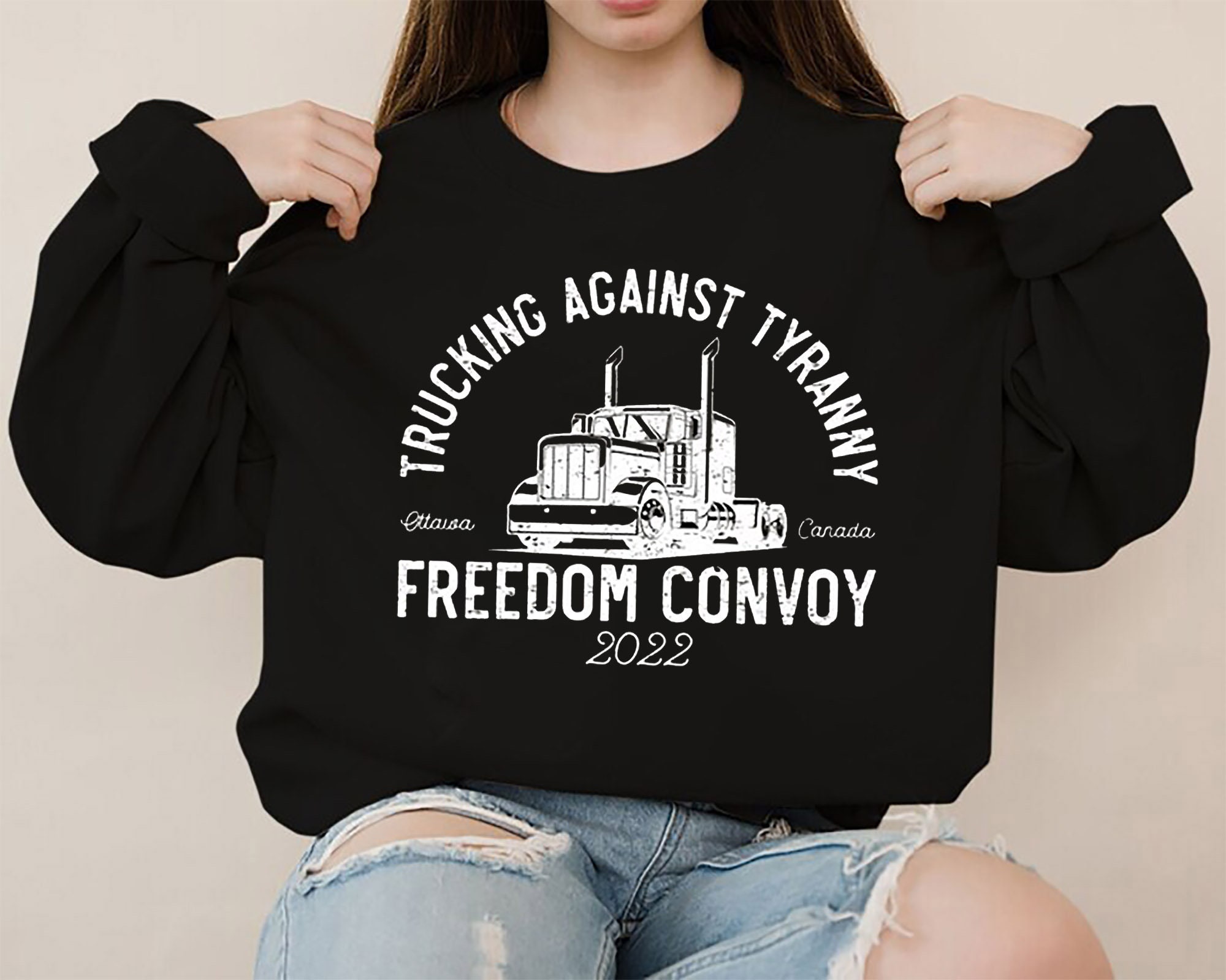 Canadian Freedom Trudeau Unisex Sweatshirt
