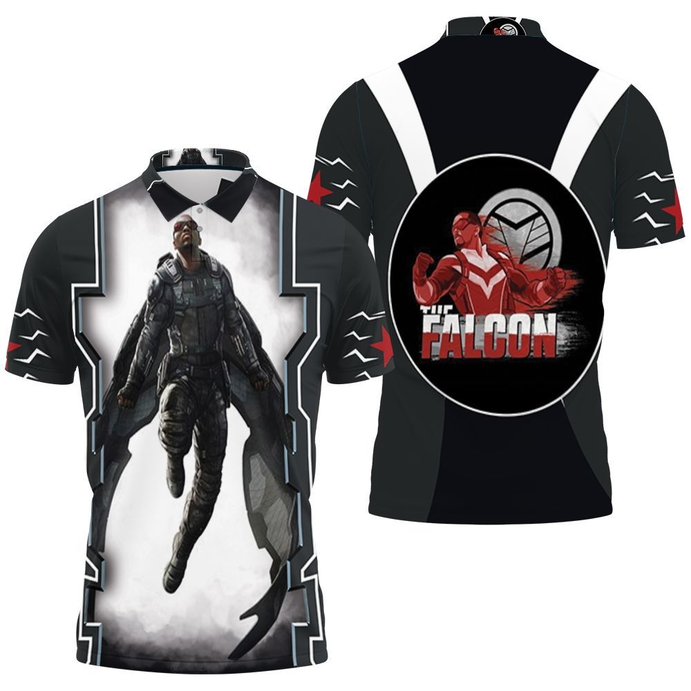 Captain America And The Winter Soldier Next Superheroes Teamup Polo Shirt All Over Print Shirt 3d T-shirt