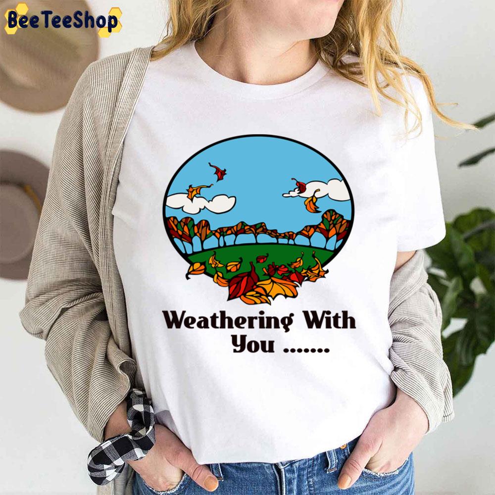 Cartoon Art Weathering With You Unisex T-Shirt