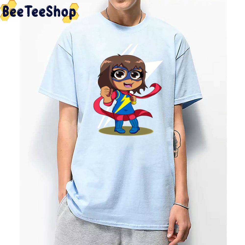 Cartoon Draw Art Kamala Khan Ms Marvel Unisex T-Shirt