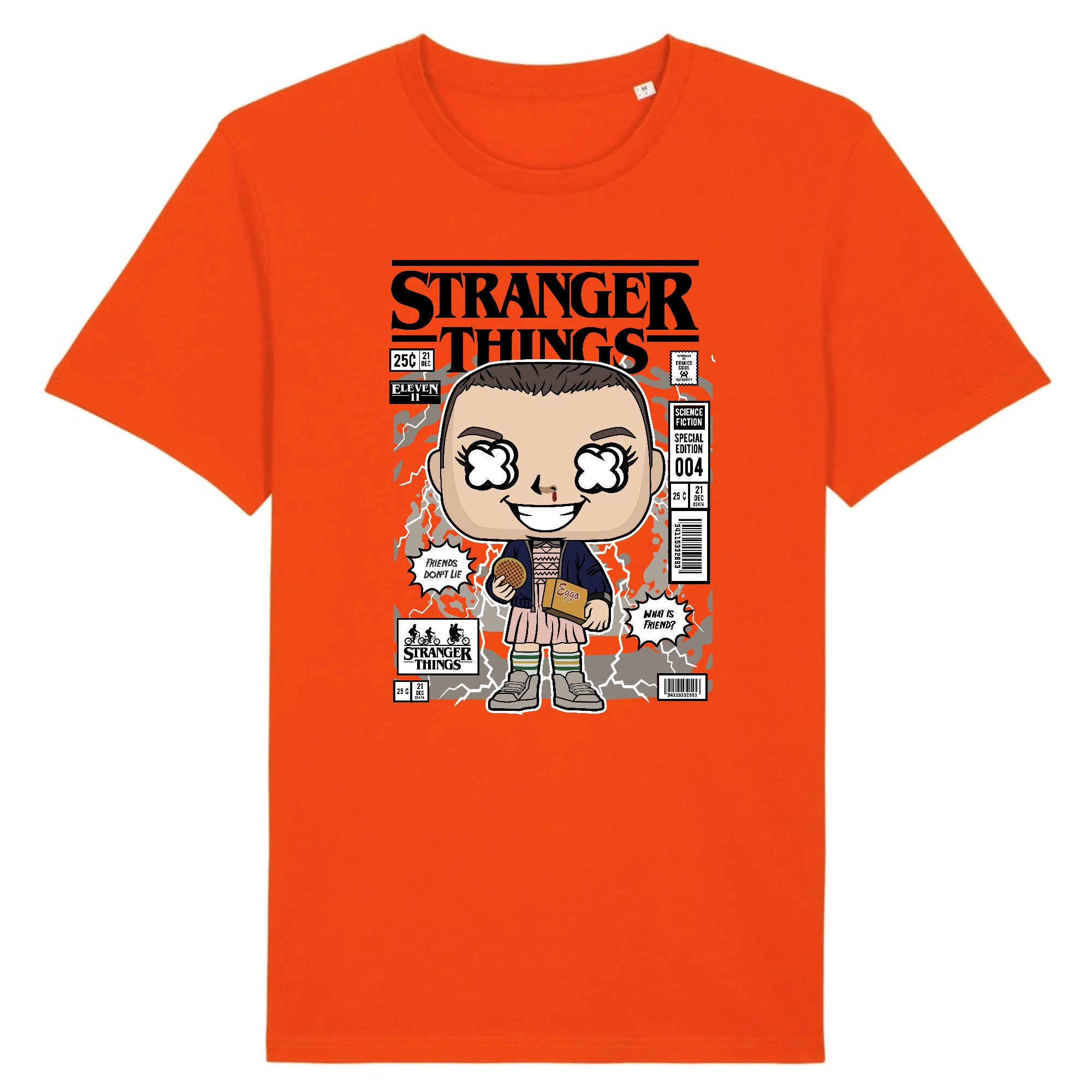 Cartoon Rock Stranger Things 4 2022 Unisex T-Shirt