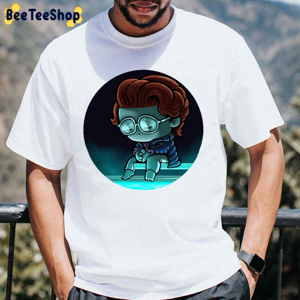 Cartoon Style Lonely Barb Stranger Things 4 Unisex T-Shirt