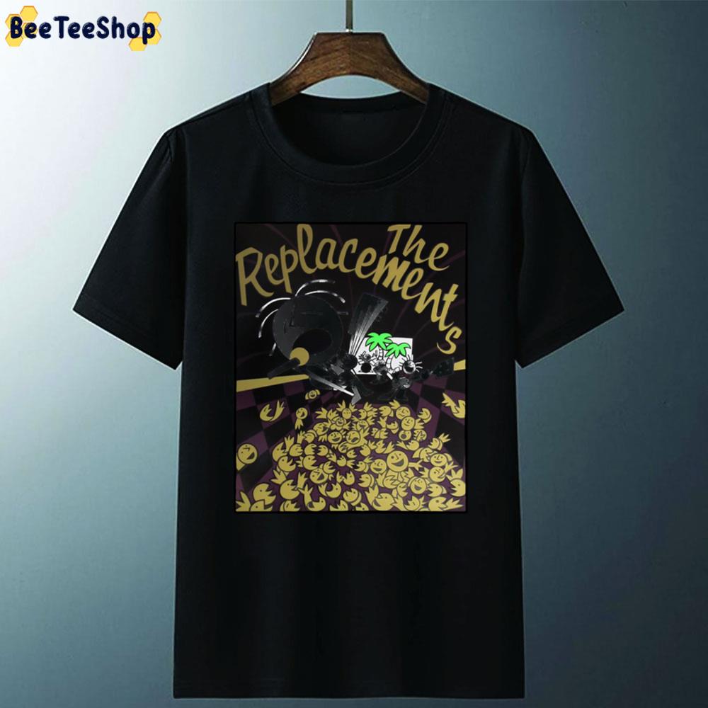 Cartoon Vintage Art Replacements Rock Band Unisex T-Shirt