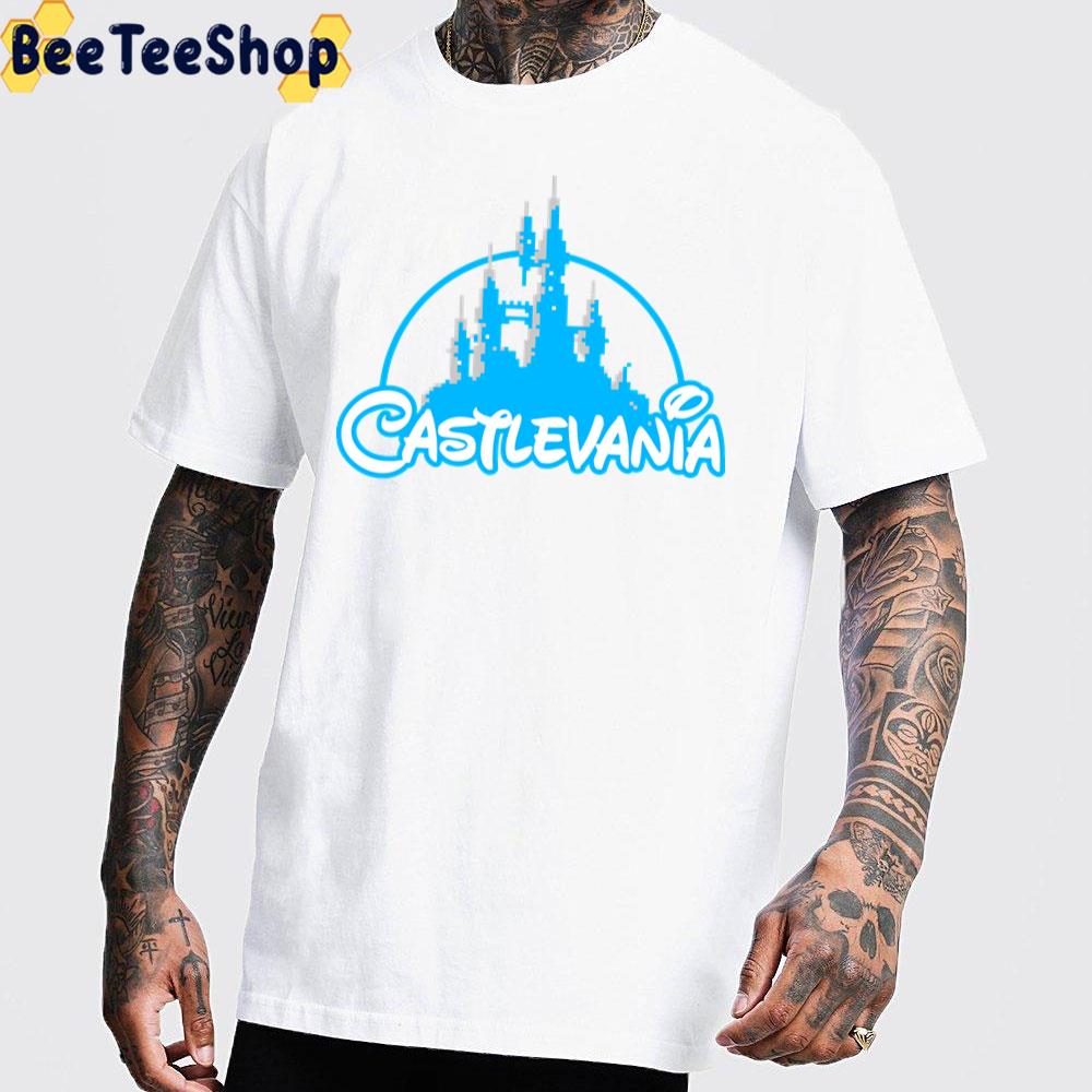 Castlevania World Blue Art Unisex T-Shirt