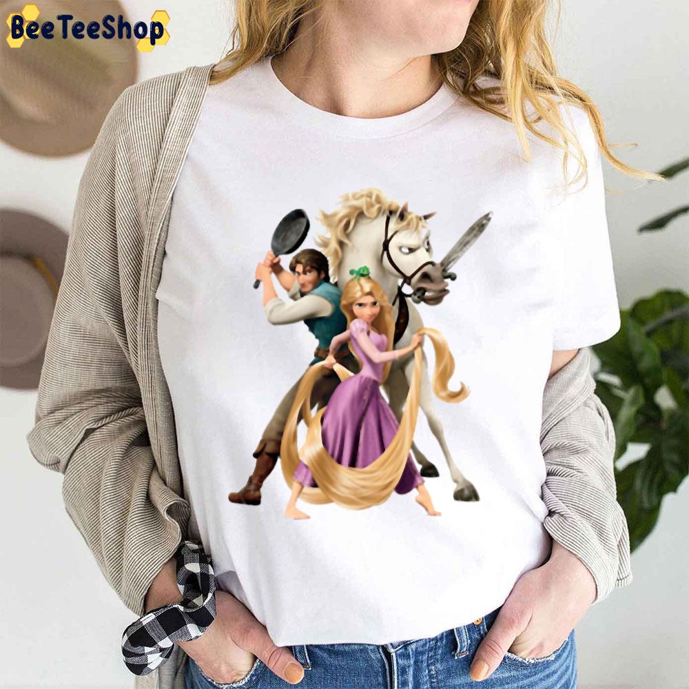 Characters Tangled Movie Unisex T-Shirt