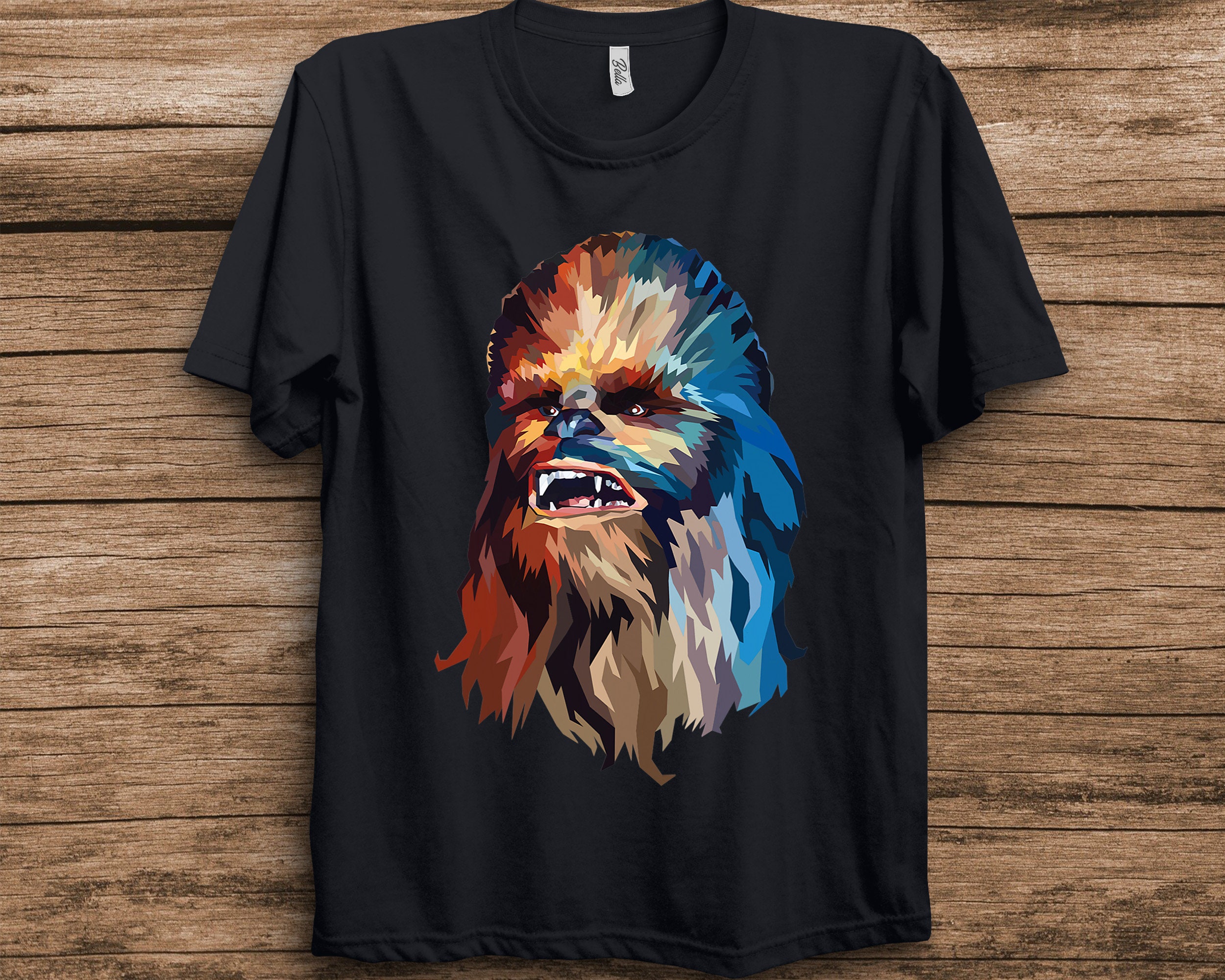 Chewbacca Art Graphic Star Wars Unisex T-Shirt