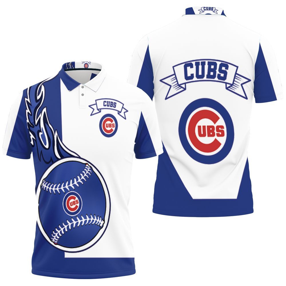 Chicago Cubs 3d Polo Shirt All Over Print Shirt 3d T-shirt