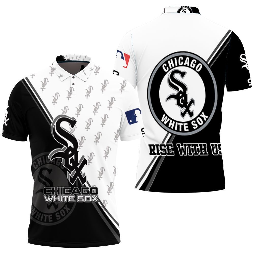 Chicago White Sox Black And White For Fan 3d Polo Shirt Jersey All Over Print Shirt 3d T-shirt